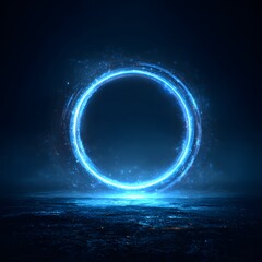 Fototapete - Abstract futuristic electronic circuit technology background