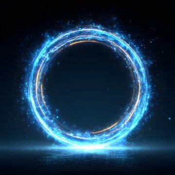 Abstract futuristic electronic circuit technology background