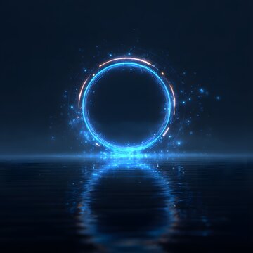 Abstract futuristic electronic circuit technology background