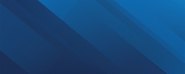 Poster - Blue background with abstract box rectangle geometric shapes modern element for banner, presentation design and flyer