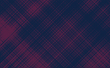 Poster - Color grunge halftone gradient texture. Faded grit noise background. Sandy gritty wallpaper. Retro pixelated backdrop. Red and blue anime or manga comic overlay.