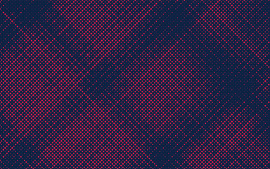 Poster - Color grunge halftone gradient texture. Faded grit noise background. Sandy gritty wallpaper. Retro pixelated backdrop. Red and blue anime or manga comic overlay.