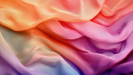 Poster - Close-up shot of colorful fabric with intricate patterns and designs