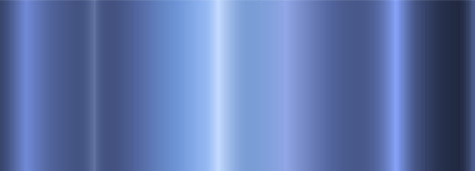 Aufkleber - Blue metallic gradient with highlights. A pattern with a shiny metallic gradient. The texture of the smooth foil. Vector EPS 10.