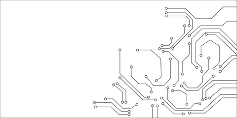 Wall Mural - a circuit board background to guide your designs.