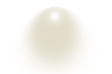 Wall Mural - Glossy white gradient spot with soft white highlight and smooth radial blur on white background, perfect for lighting effects, abstract art, web graphics, and modern digital design projects.