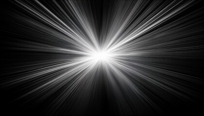 white light rays with a glow effect on a transparent black background