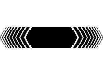 Poster - Vector striped stripe black on white background. Sporty Vector Background. Dynamic Design Element. Basis for text, spot. button