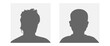 © TA Sydoruk - Vector flat illustration in grayscale. Avatar, user profile, person icon, profile picture. Suitable for social media profiles, icons, screensavers and as a template.