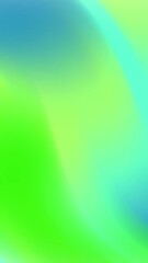 Poster - Vibrant Abstract Colorful Waves Blending in Bright Gradient