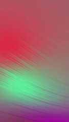 Poster - Abstract Digital Light Waves in Vibrant Red Green and Purple Spectrum