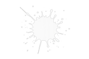 Poster - Milk droplets exploding dynamically, spraying pristine white liquid against transparent surface with dramatic liquid movement