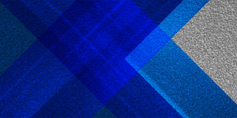 Leinwandbilder - White geometric abstract background overlap layer on bright space with lines effect decoration.
