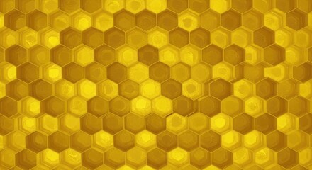 Abstract honeycomb pattern