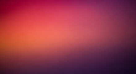Wall Mural - soft focus color blend from vivid pink to warm orange and deep plum, providing depth.