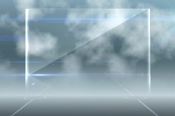 Poster - Futuristic technology interface