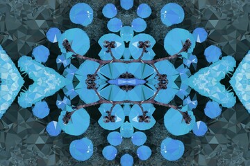 Leinwandbilder - Full frame composite image of abstract