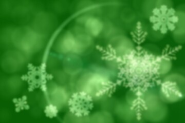 Poster - Blurred christmas background