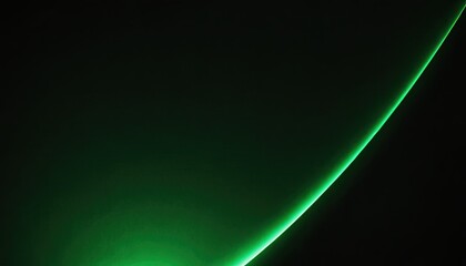 Poster - Green abstract sparkly background with soft waves and sparkles neon soft futuristic banner
5