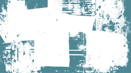 Poster - Abstract grunge texture splash paint background vector White grunge distressed texture