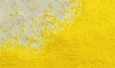 Poster - Grunge Halftone Summer Background with Spray-Painted Kraft Paper and Charcoal Lemon Texture, Stencil Edges and Overspray - Modern Design Trend