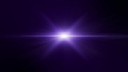 Poster - Light Explosion
Abstract optical purple light lens flares flickering background.