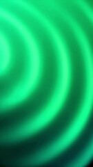 Poster - Abstract Green Swirls Video: Dynamic Light and Color Transitions
