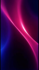 Aufkleber - Abstract Video of Glowing Neon Lines and Vibrant Color Transitions