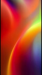 Aufkleber - Abstract Video of Blended Colors with Smooth Transitions and Vibrant Hues