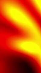 Aufkleber - Abstract Video of Blending Red, Orange, and Yellow Colors in Motion