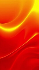 Aufkleber - Abstract Video of Flowing Red and Yellow Light Forms and Shapes
