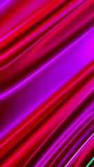 Poster - Abstract Video of Diagonal Red and Purple Glowing Lines