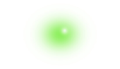 Wall Mural - Bright green glow blur with soft radial light effect on white background. Abstract circular energy pulse or luminous aura design perfect for tech, UI, sci-fi, and modern visual projects.
