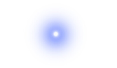 Wall Mural - Bright blue glow blur with soft radial light effect on white background. Abstract circular energy pulse or luminous aura design perfect for tech, UI, sci-fi, and modern visual projects.