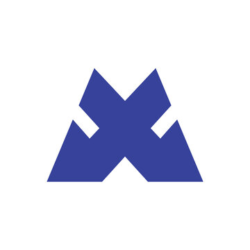  Geometric stylized M Logo Design