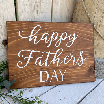 Happy father's day greeting card design