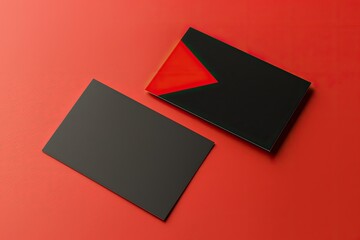 Fototapete - High Definition Picture of Startup Business Card Design Template