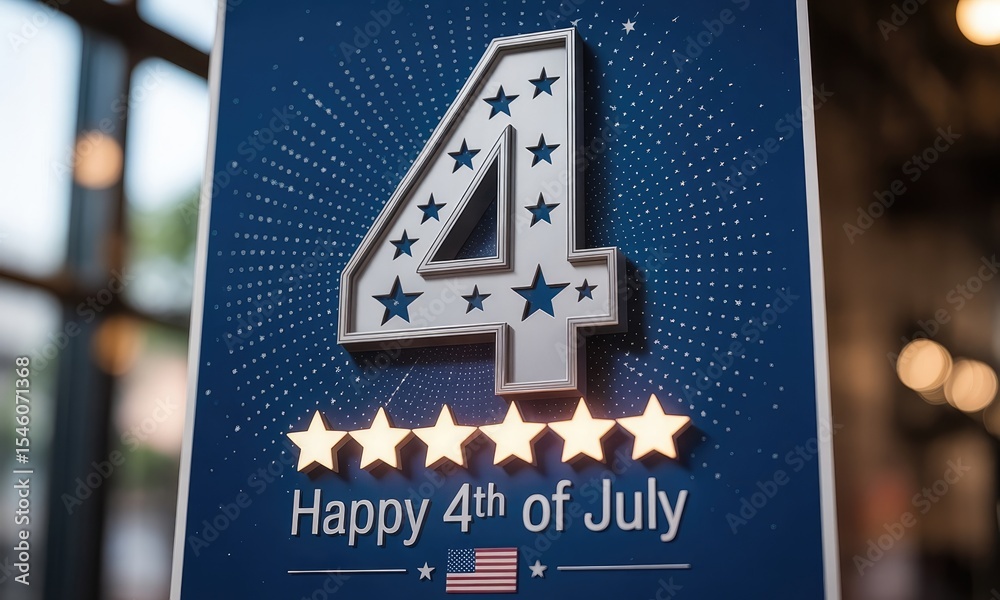 Five star rating holiday number four design Stock Illustration | Adobe ...