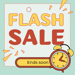 Poster - flash sale card