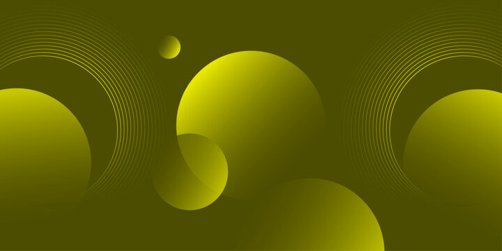 Abstract 3d olive concentric circles and lines, a vibrant and dynamic design. Great for backgrounds, prints, web graphics, and technology themes-Poster background-Banner template