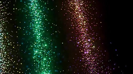 Wall Mural - a dark background with blue and purple lights