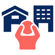 © oka - Hybrid Work Stress Icon