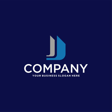 building logo design with apartment
