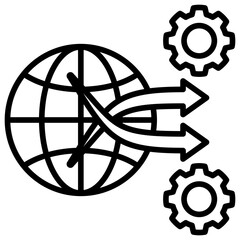 Poster - Transformation Line Icon