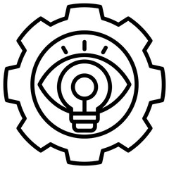 Poster - Vision Line Icon