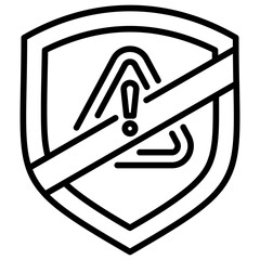 Poster - Mitigation Line Icon