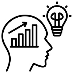 Poster - Business Intelligence Line Icon