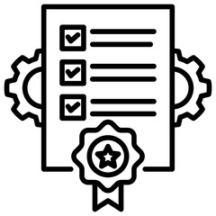 Poster - Standard Line Icon