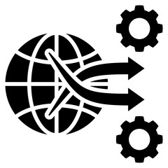 Poster - Transformation Glyph Icon