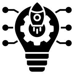 Poster - Innovation Glyph Icon